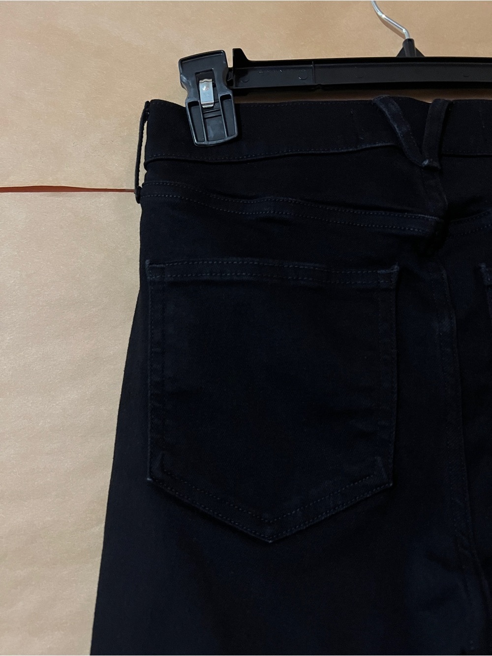 Veronica Beard Black Wide Leg Flare Jeans - Picture 11 of 13